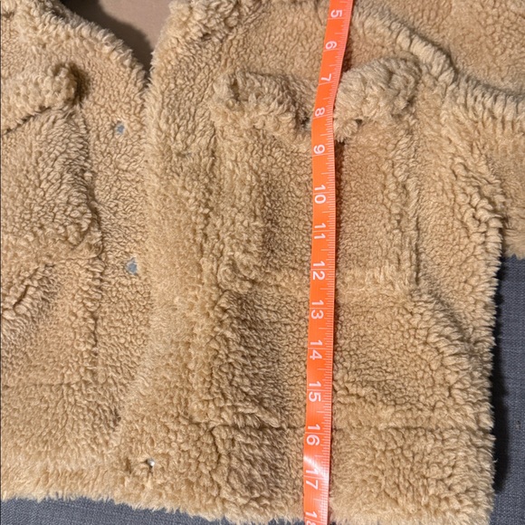 Sherpa tan crop jacket - Picture 12 of 14